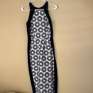 Blue Floral Eva Franco Dress